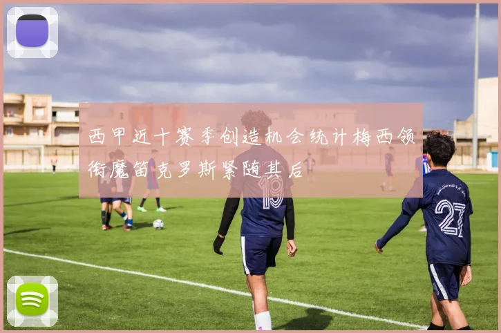 西甲近十赛季创造机会统计梅西领衔魔笛克罗斯紧随其后